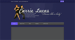 Desktop Screenshot of carrielucas.com